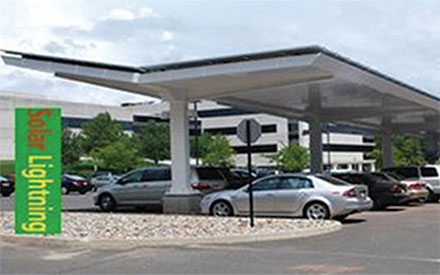 parkeringsanlæg el-biler